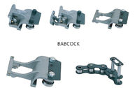 Babcock Stenter Maschine Pinclip zerteilt Kettenbolzen-Platte Pin-Halter für Textilmaschine