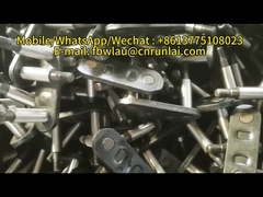 Stenterteile aus Stahl Monforts Stenterklemmen für Stentermaschinen